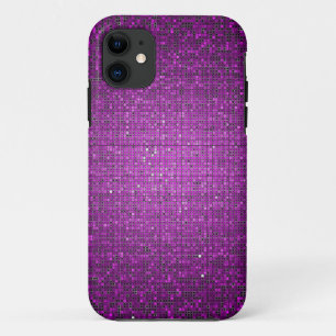 Purple Glitter iPhone 5 Mate Barely There™ Case