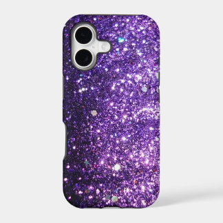 Purple Glitter look