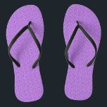 Purple Glitter Print Metallic Wedding bride groom Jandals<br><div class="desc">This beautiful silver metallic print is a Gorgeous Decorative accessory in a very current trendy color, it will bring gorgeous style to your look. You can also personalize it by adding own monogram or photograph for all special occasions in your life for you and your loved ones (birthday, party, valentines...</div>