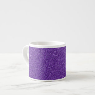 Purple Glitter, Sparkle, Glitter Background Espresso Cup
