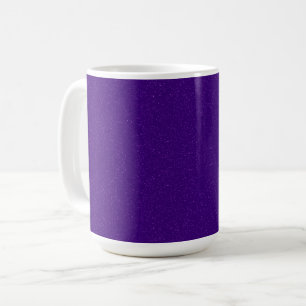 Purple Glitter Texture Coffee Mug – Customisable