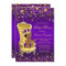 Purple Gold African American Prince Baby Shower