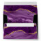 Purple Gold Agate Geode Wedding Envelope
