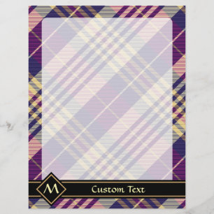 Purple, Gold and Blue Tartan