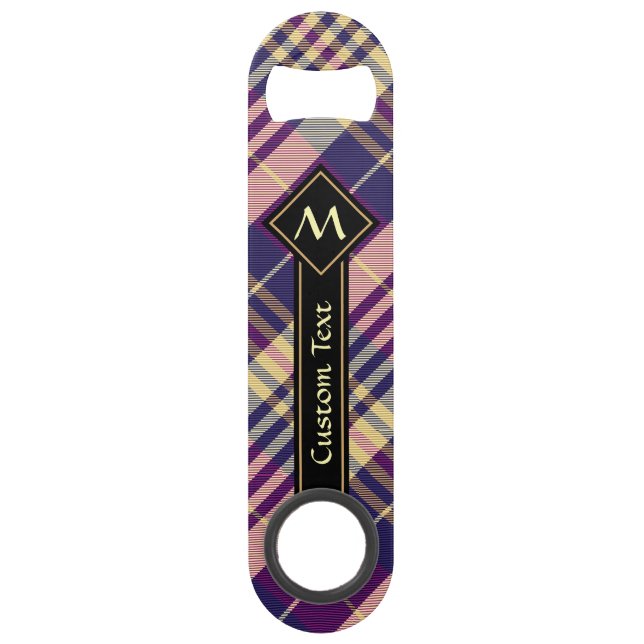 Purple, Gold and Blue Tartan (Front)