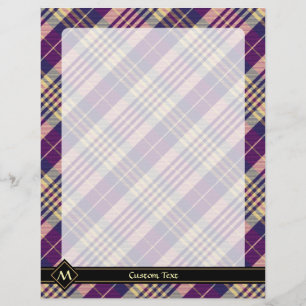 Purple, Gold and Blue Tartan Flyer