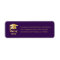 Purple | Gold Class of 2022 Graduation Cap Label