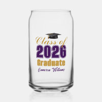 Purple Gold Class of 2026 Graduation Party
