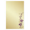Purple, Gold Floral Butterflies Wedding Stationery