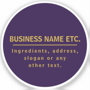 Purple & Gold Multi-Purpose