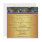 Purple & Gold Peacock Feather Wedding Invitations