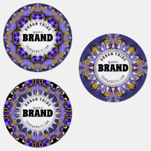 Purple Gold Royal Goth Steampunk Alt Brand