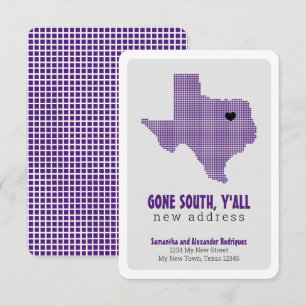 Purple Gone South, Y'All Moving Announcement
