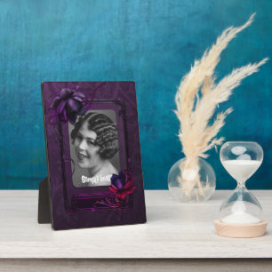 Purple Gothic Art Frame Plaque