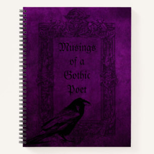 Purple Gothic Notebook