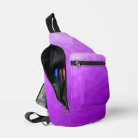 Purple gradient geometric mesh pattern