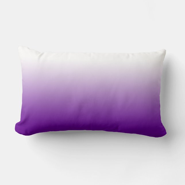 Purple Gradient Lumbar Cushion (Front)