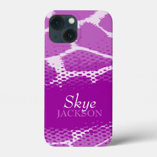 Purple graphic animal iPhone 6 case