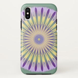 Purple Green and Yellow Mandala Design Case-Mate iPhone Case