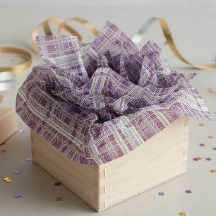 Purple Green Christmas Pattern#2 ID1009 Tissue Paper