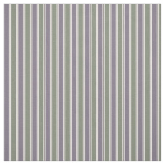 Purple & Green Stripes Fabric