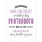 Purple Grey Custom Wedding Photo Booth Sign