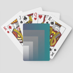 purple grey teal playing cards