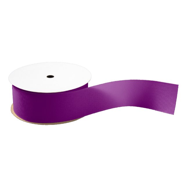 Purple Grosgrain Ribbon (Spool)