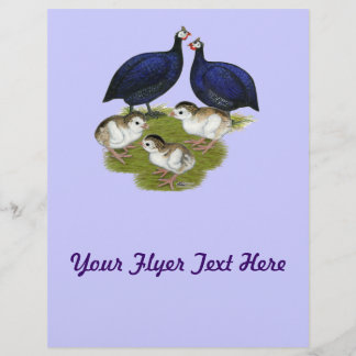 Purple Guinea Family Flyer