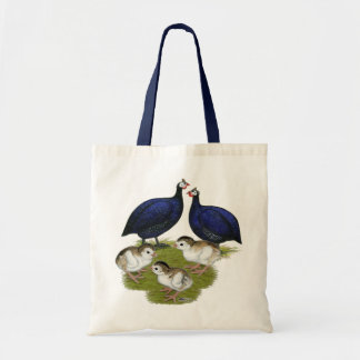 Purple Guinea Family Tote Bag