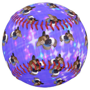 Purple Guinea Pig Sparkle, Softball