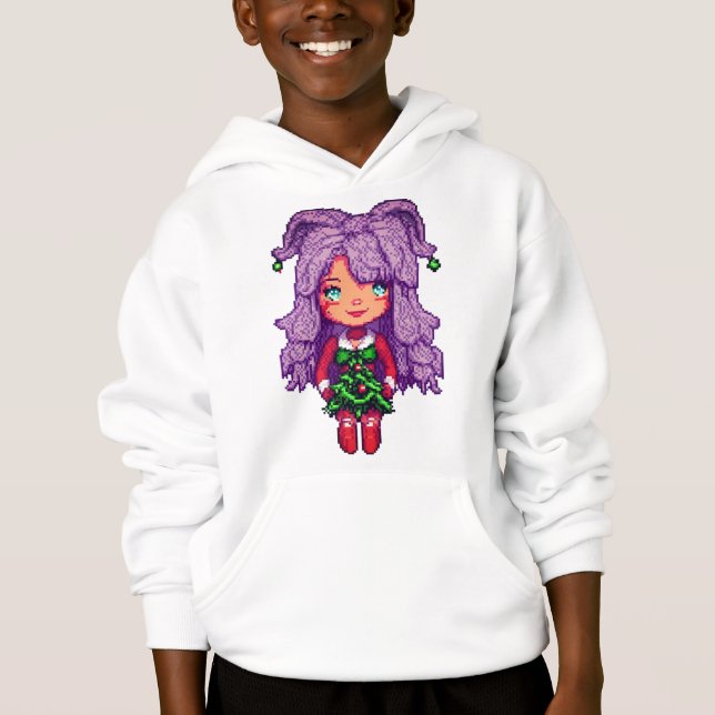 Purple hair girl (Front)