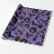 Purple Halloween Bat Pumpkin Witch Hat Owl Paper