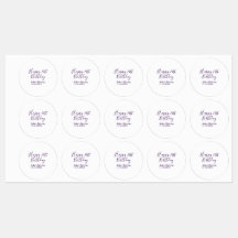 Purple happy 21st birthday name date Keychain