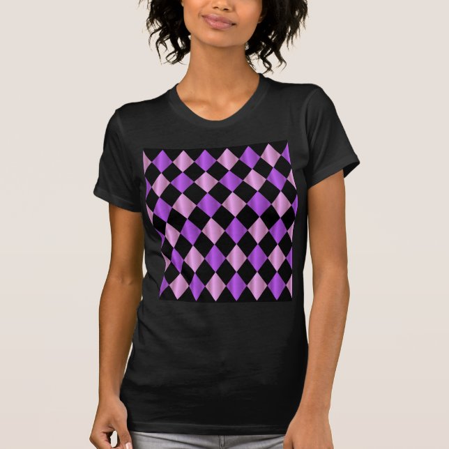 Purple Harlequin T-Shirt (Front)