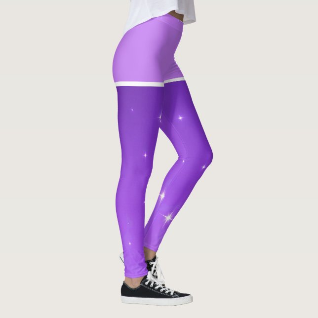 "PURPLE HAZE" - ACTIVEWEAR LEGGINGS (Right)