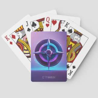 "Purple Haze: Aesthetic Playing Cards" Cards