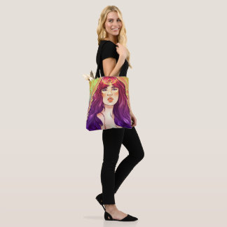 Purple Haze Queen Tote Bag