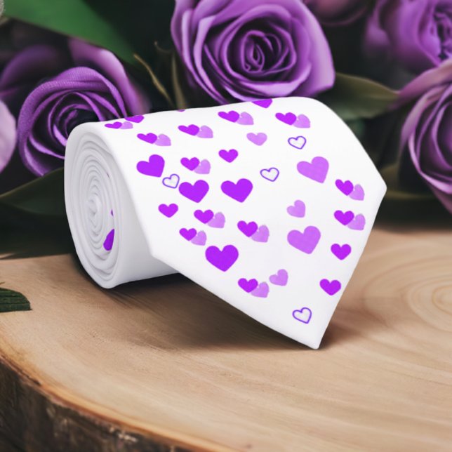 Purple Heart Cluster Tie (Creator Uploaded)