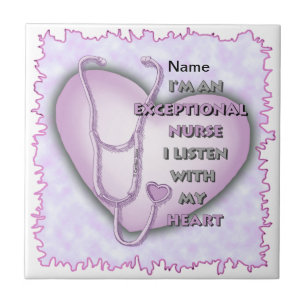 Purple Heart exceptional nurse  Tile