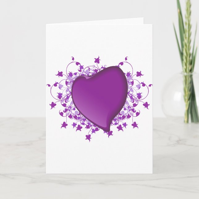 Purple Heart Holiday Card (Front)