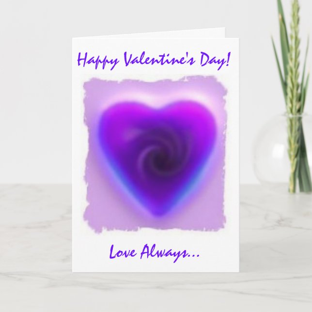 Purple Heart Holiday Card (Front)
