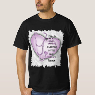 Purple Heart Long Term Care Nurse T-Shirt
