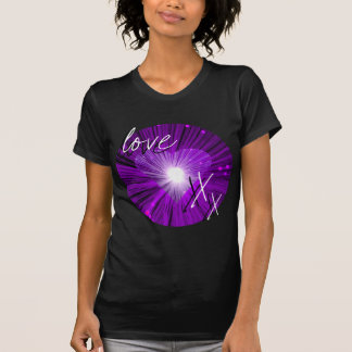 Purple Heart 'Love and kisses' ladies' t-shirt
