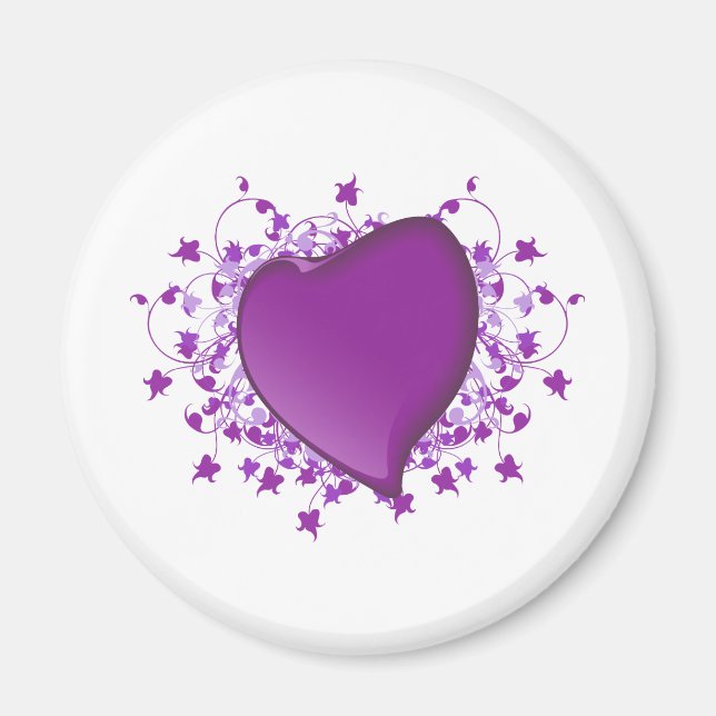 Purple Heart Magnet (Front)