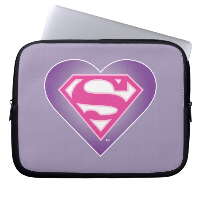 Purple Heart S-Shield Laptop Sleeve (Front)