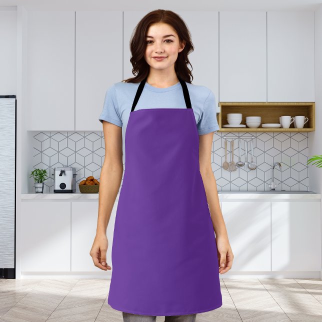 Purple Heart Solid Colour Apron (Creator Uploaded)