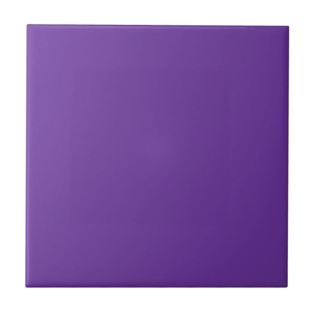 Purple Heart Solid Colour Tile (Front)