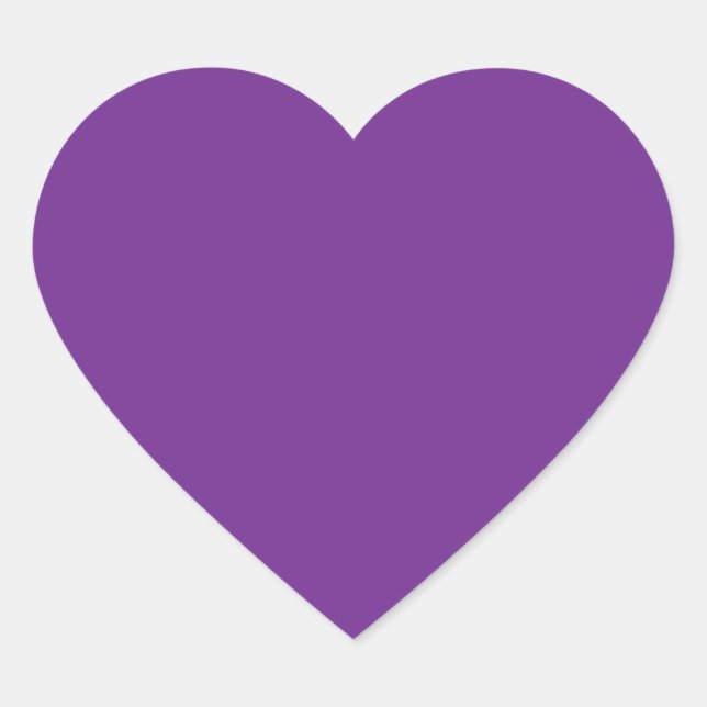 Purple Heart Sticker (Front)