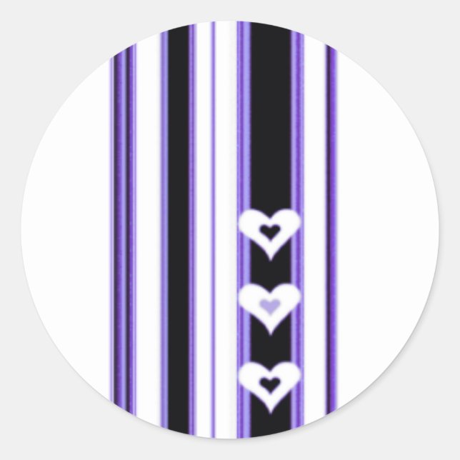 Purple Heart Stickers (Front)